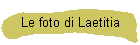 Le foto di Laetitia